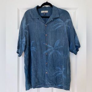 Vintage Tommy Bahama blue shirts size M